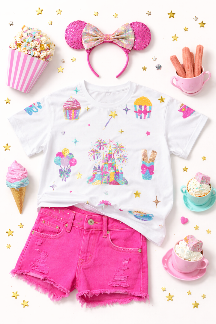 SNACKS RIDES & SPARKLES SHIRT (PREORDER)