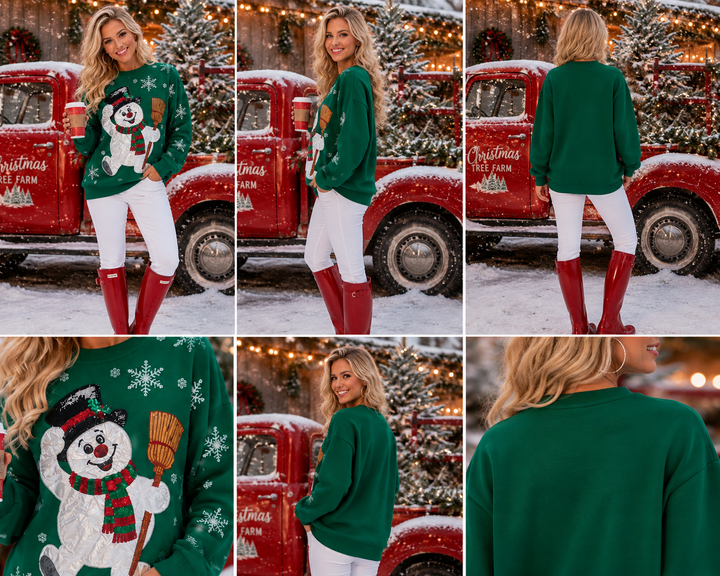 FROSTY & BRIGHT PULLOVER (PREORDER)