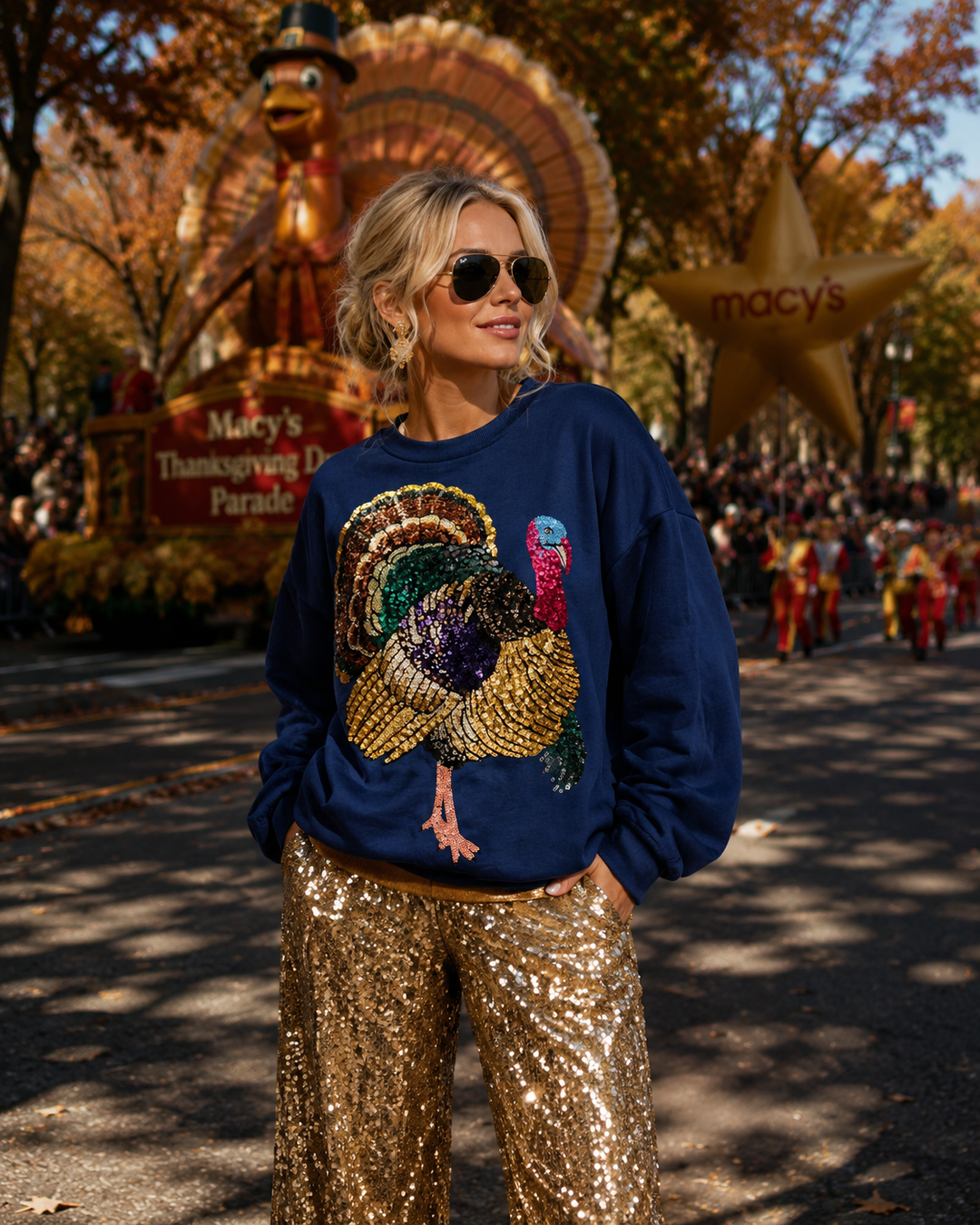 TALK TURKEY TO ME PULLOVER (PREORDER)