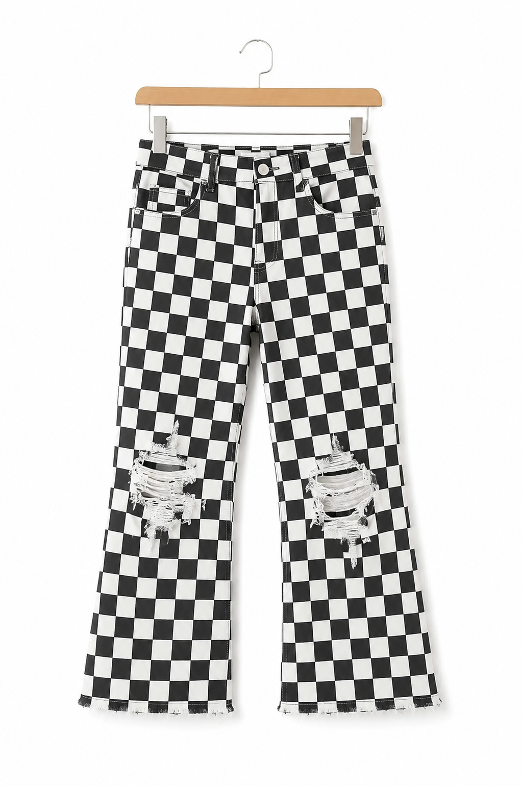 CHECKERED JEANS RTS