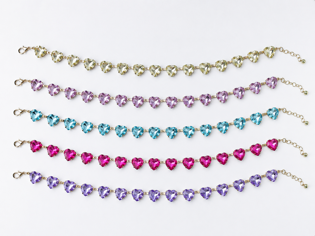 Heart Crystal Necklace DEAL OF THE DAY RTS