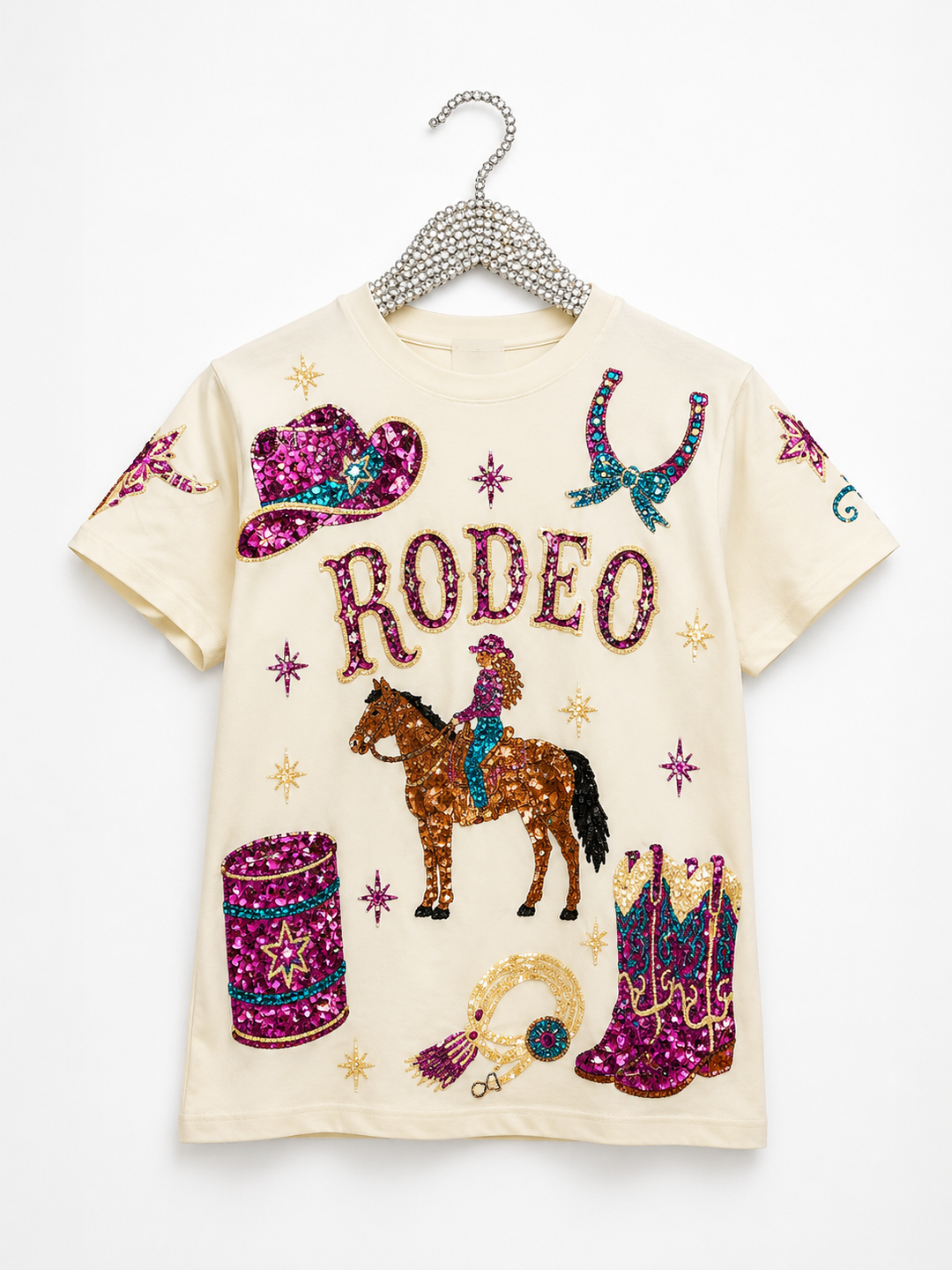 RODEO QUEEN SEQUINED SHIRT (PREORDER)