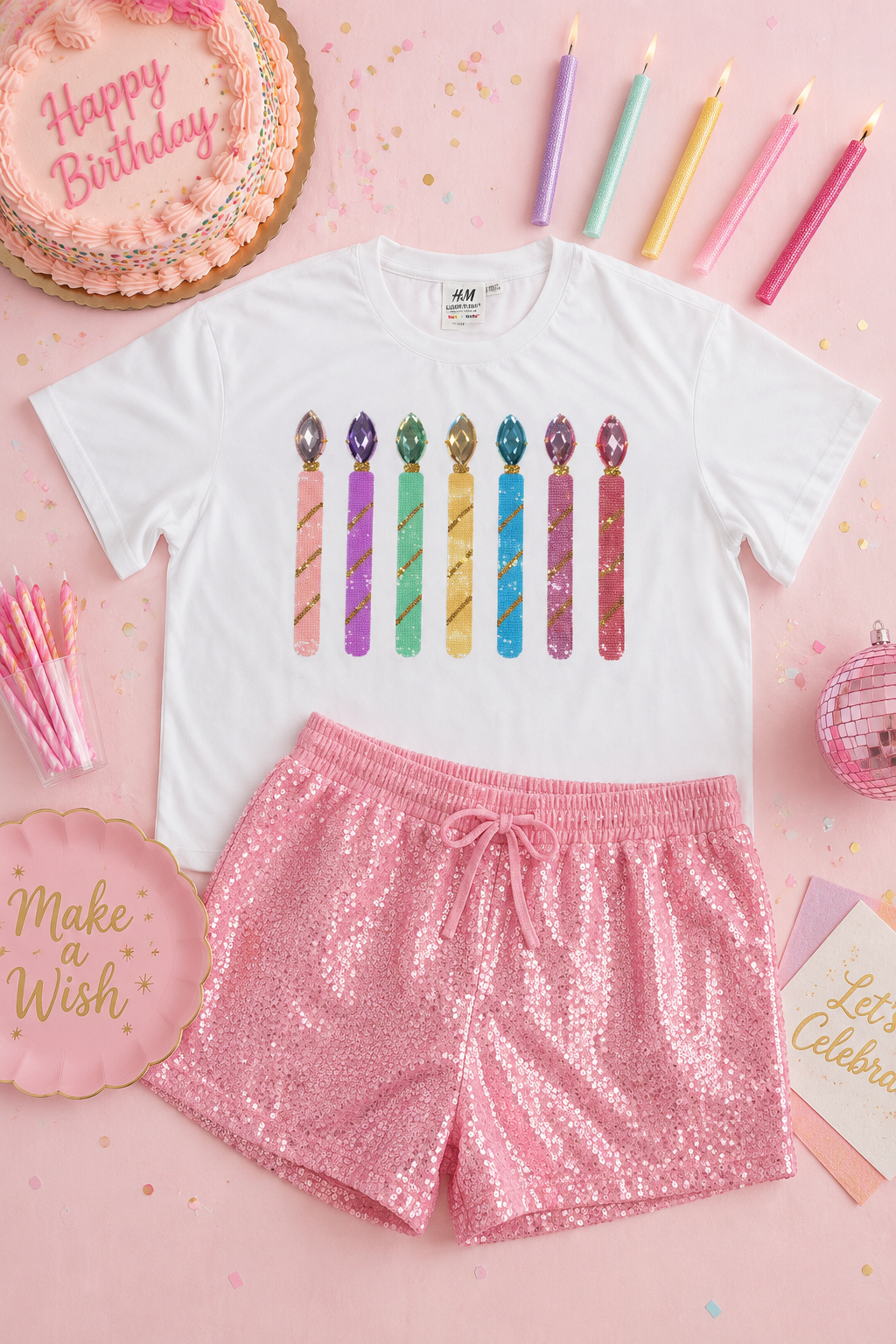 GEMSTONE CANDLE TSHIRT (PREORDER)