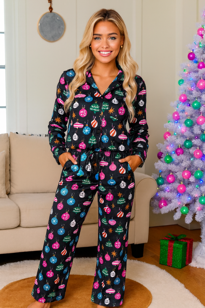Jingle Bell Pj Set  (ships 2-3 weeks)