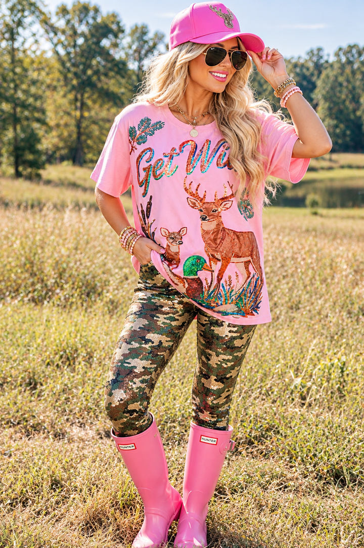 Brianna Cannon GET WILD T-shirt (READY TO SHIP)