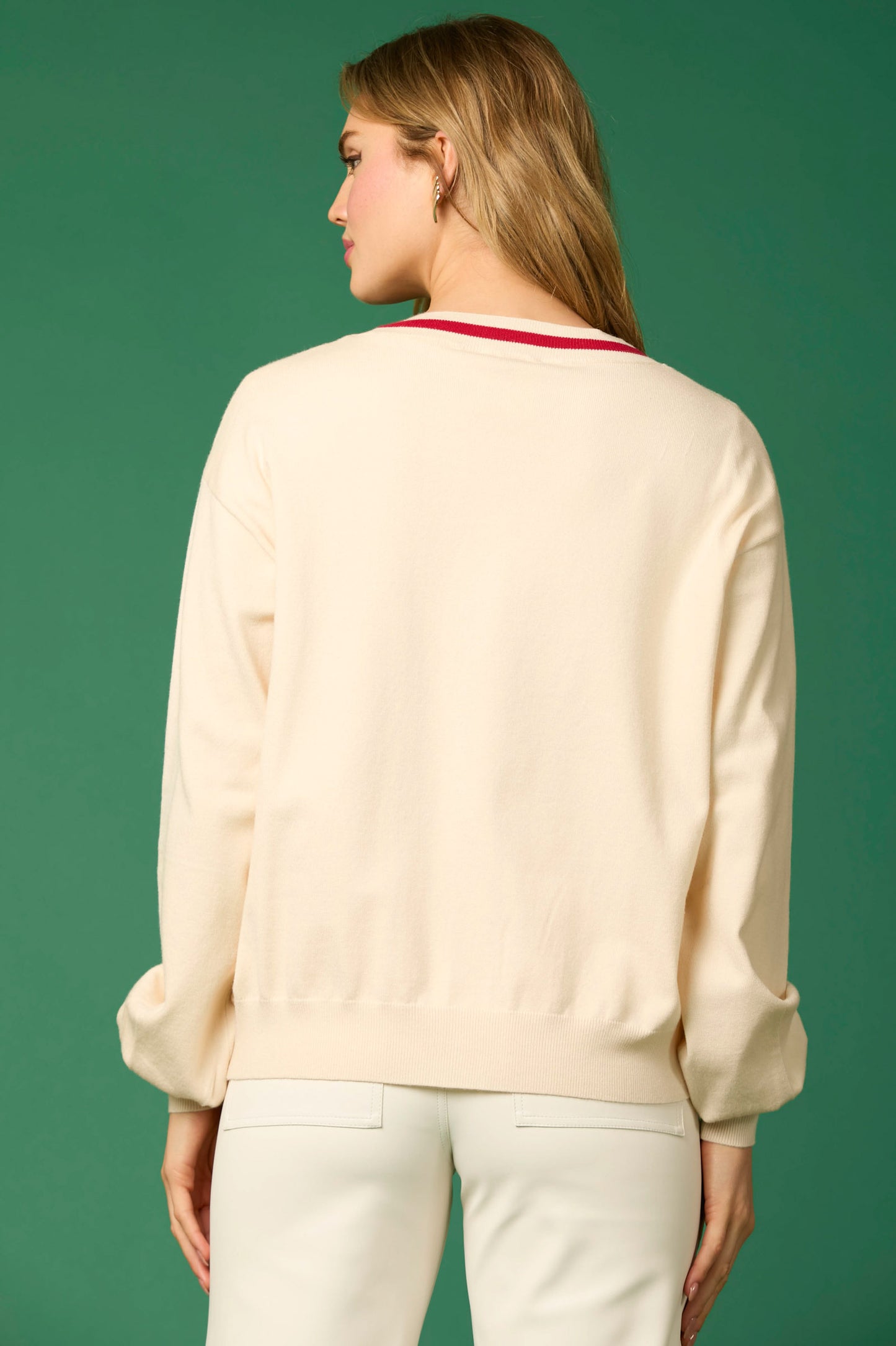 Nutcracker Bow Cardigan IVORY PREORDER