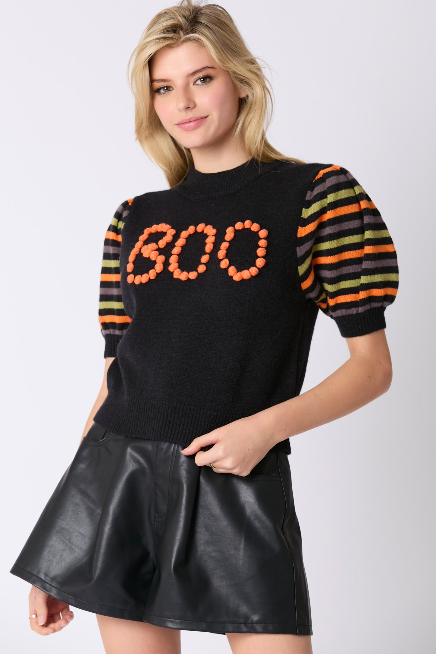 BOO Black sweater PREORDER