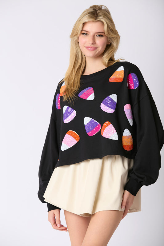 Candy Corn Black Top PREORDER