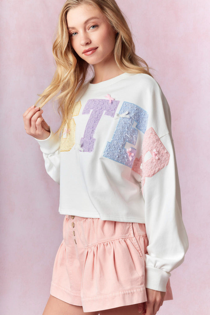 Pastel EASTER LETTER Top