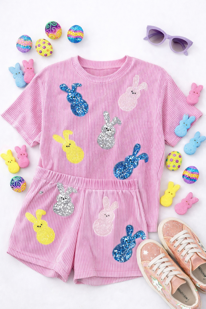 Sequin Bunny Set PREORDER ships 2-3 weeks