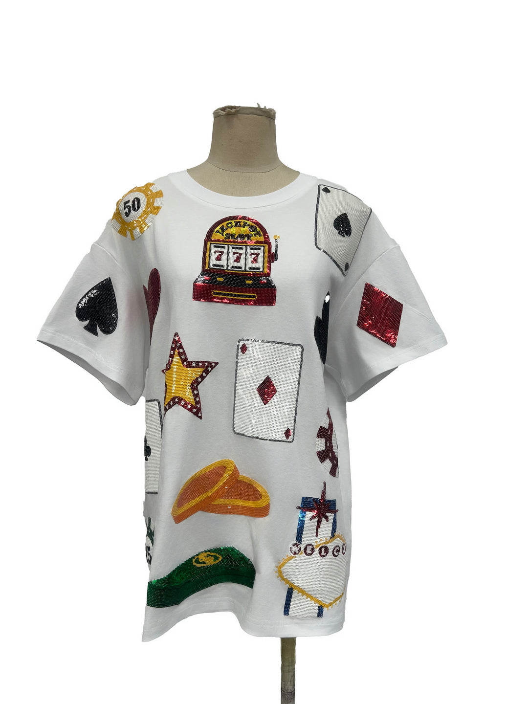 JACKPOT GLAM TSHIRT READY TO SHIP