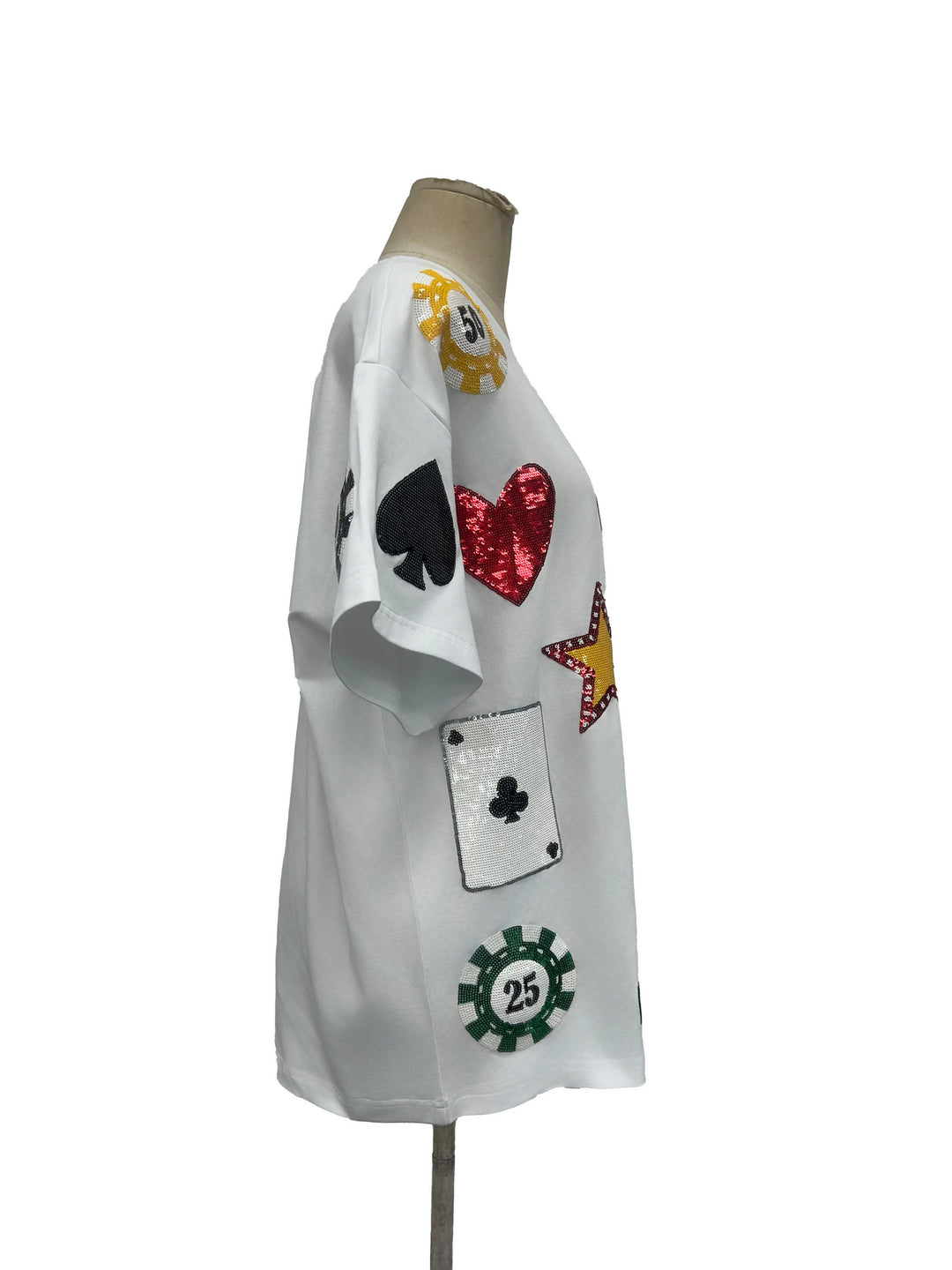 JACKPOT GLAM TSHIRT READY TO SHIP