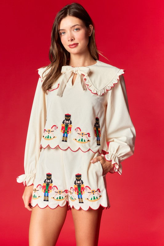 Luxe Nutcracker & Rocking Horse Set   (PREORDER)