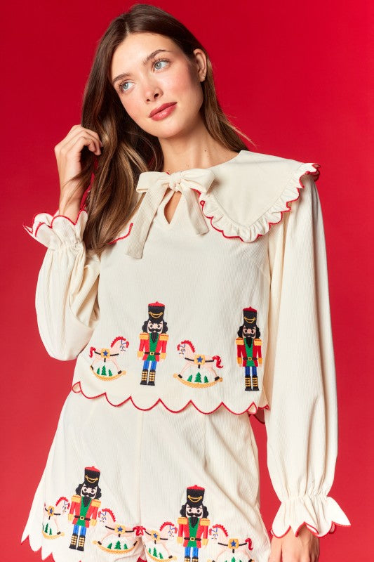Luxe Nutcracker & Rocking Horse Set   (PREORDER)