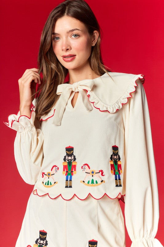 Luxe Nutcracker & Rocking Horse Set   (PREORDER)