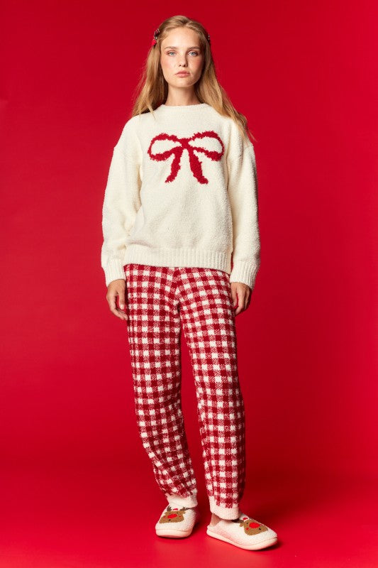 Bow & Gingham Comft Set  (PREORDER)