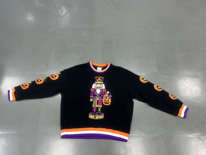 HALLOWEEN NUTCRACKER PULLOVER (PREORDER)