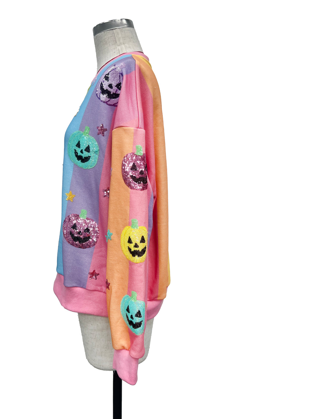 PASTEL RAINBOW PUMPKINS PULLOVER (PREORDER)