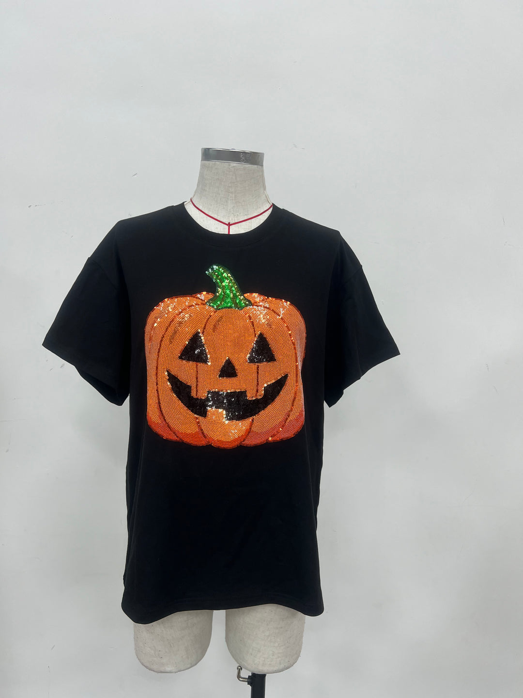 PUMPKIN BABE TSHIRT BLACK  (PREORDER)