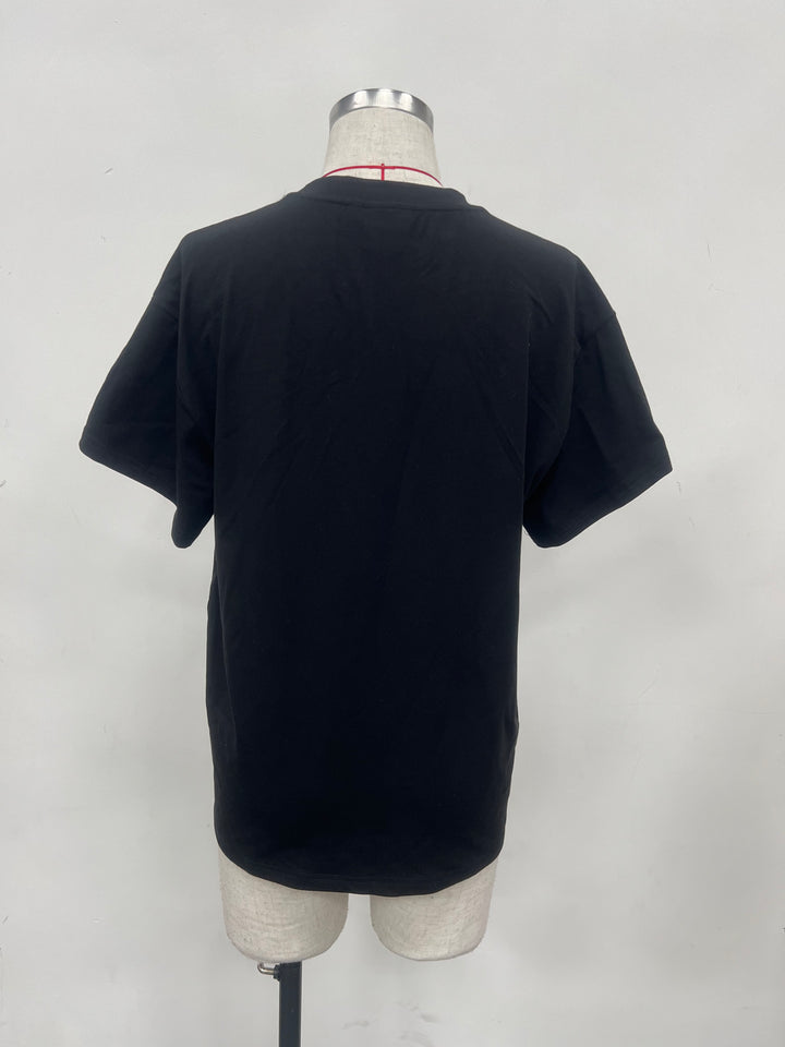PUMPKIN BABE TSHIRT BLACK  (PREORDER)
