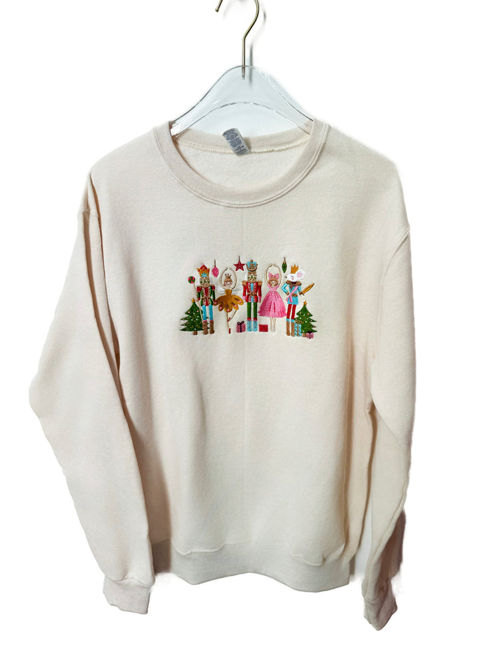 Nutcracker Ivory Pullover RTS DEAL OF THE DAY