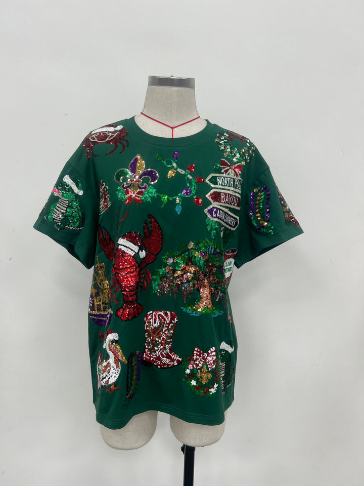 ITS A CAJUN CHRISTMAS TSHIRT (PREORDER)