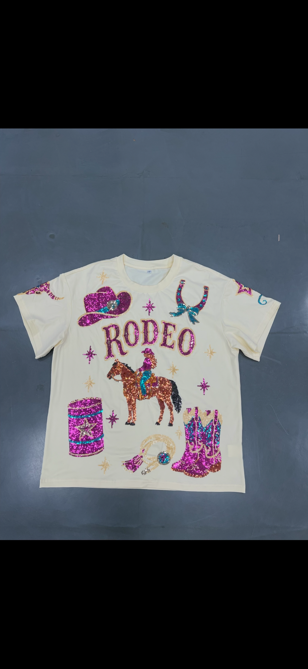 RODEO QUEEN SEQUINED SHIRT (PREORDER)