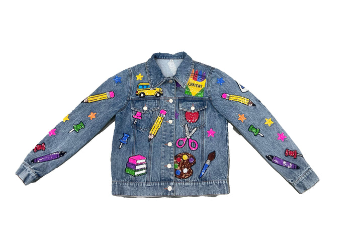 TEACHER JEAN JACKET (PREORDER)