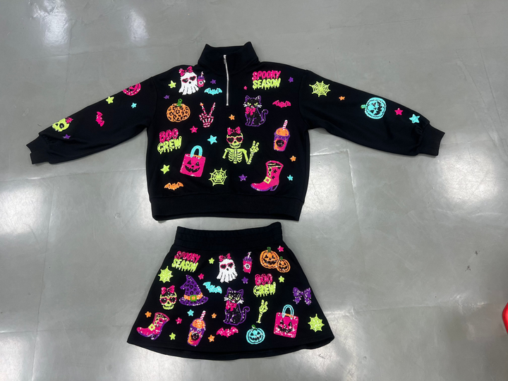BOO CREW SEQUIN SET (PREORDER)