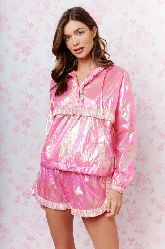 Bright Pink Iridescent SET (ships 2 weeks)