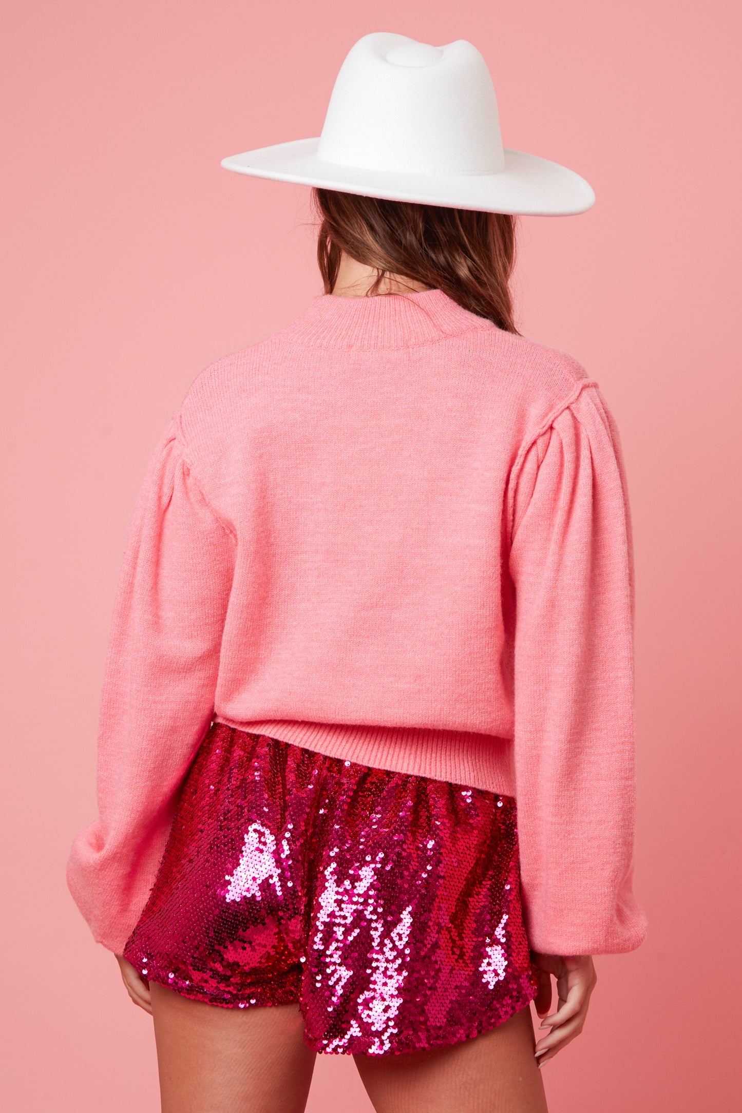 Hot pink Sequin Skort (ships 2-3 weeks)