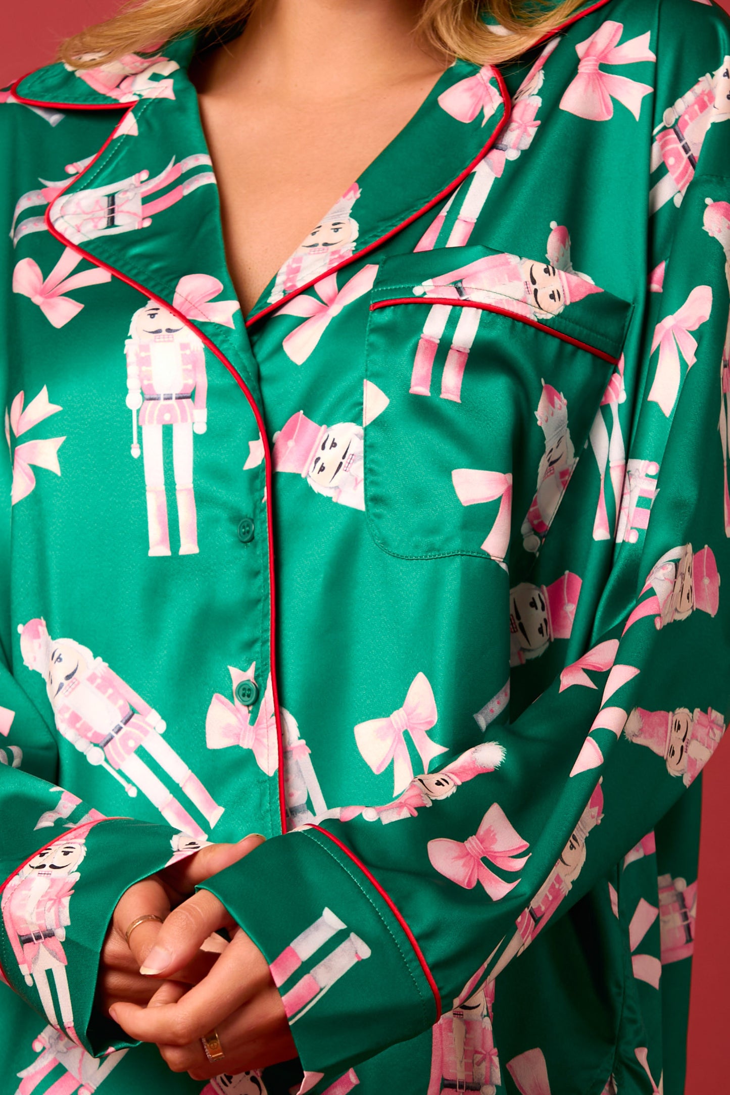 Green & Pink  Nutcracker Pajamas  PREORDER