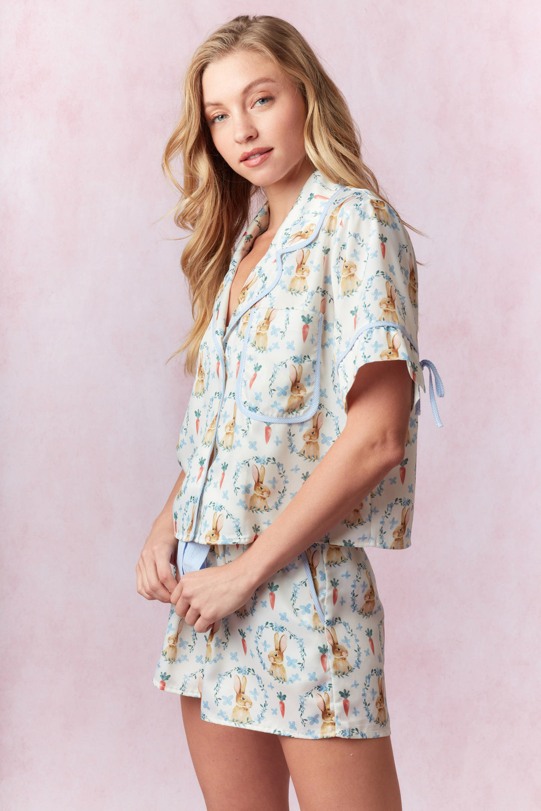 Cottontail Bunny Pajama Set (ships 1 week)