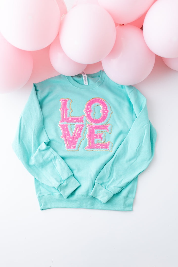 Love Mint Pullover (ships 1 week)