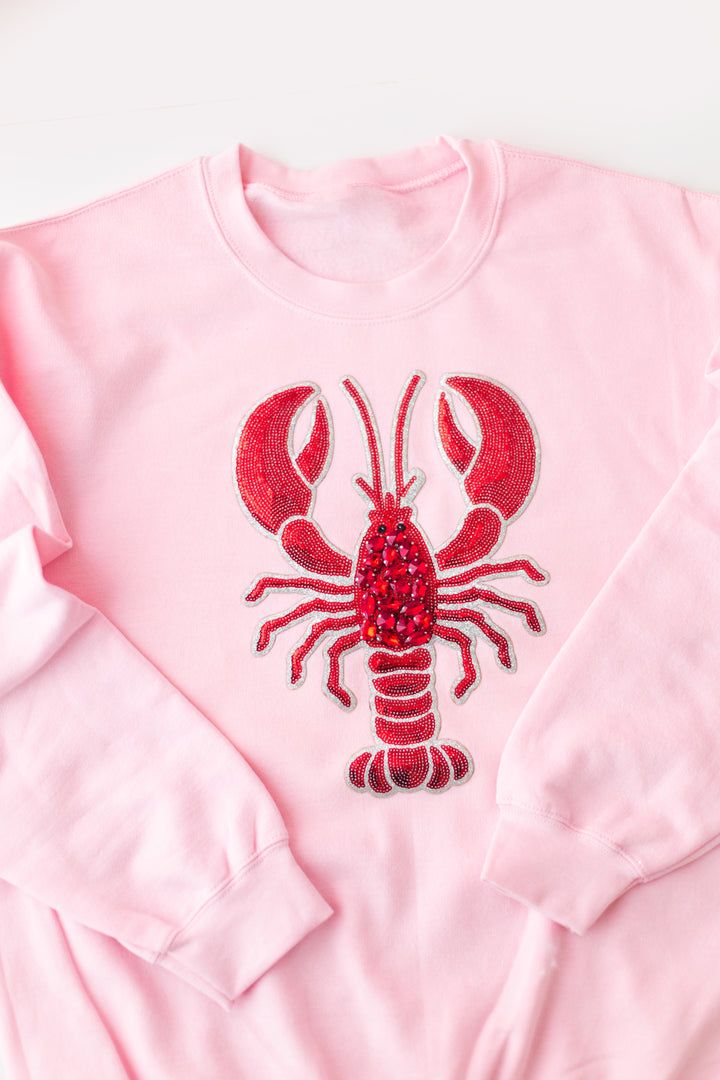 Jeweled Crawfish/Lobster Pullover Ships 1 week)