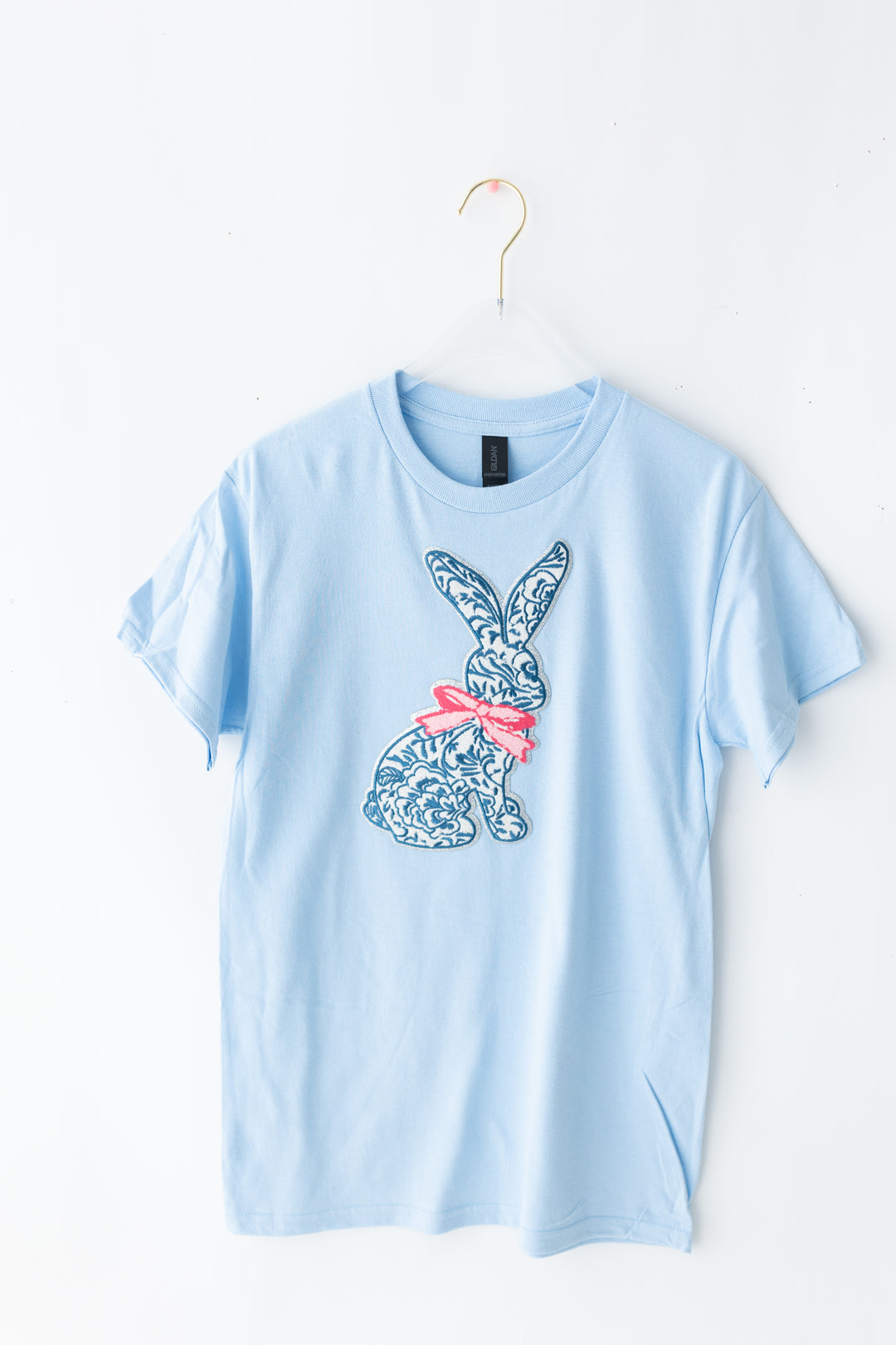 DEAL OF THE DAY Grand Millennial Easter Bunny with Bow Tshirt (ships 1 week) DEAL OF THE DAY