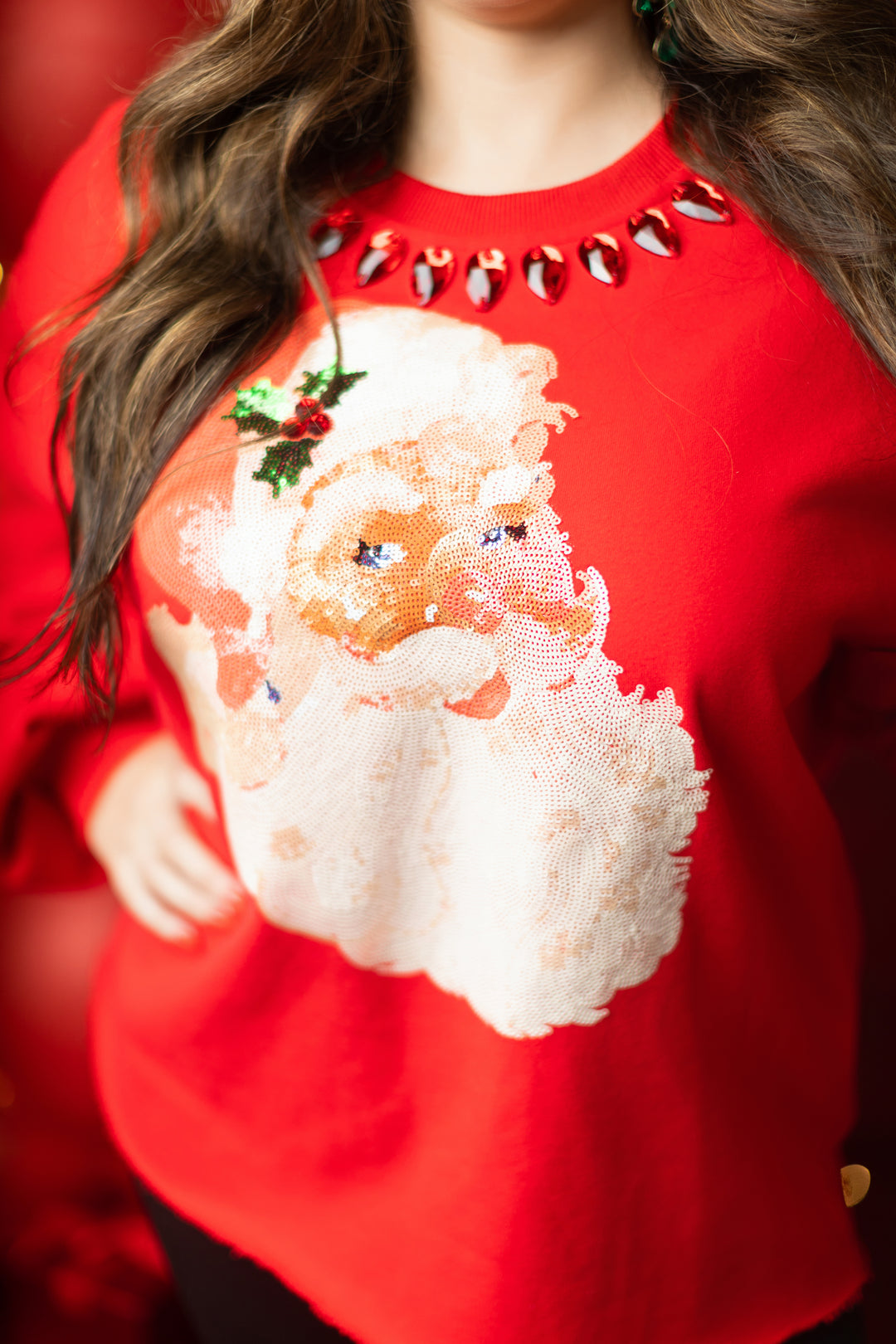 Glam Santa Pullover (PREORDER)