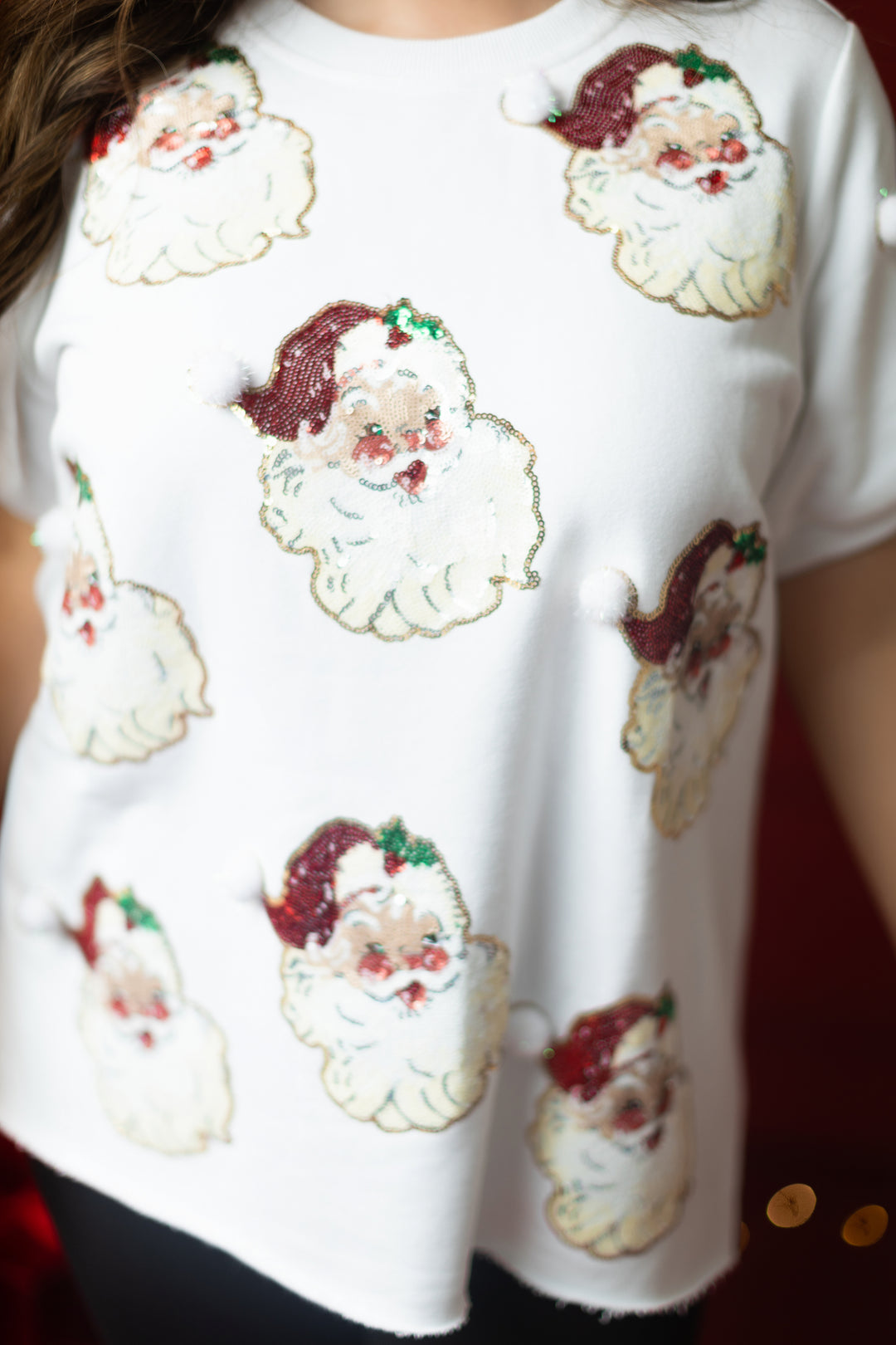 Jolly Ol Fellow Mini Santa Top  (PREORDER)