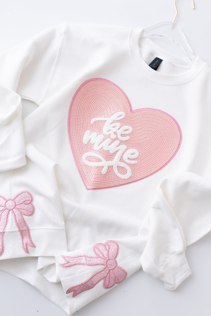 Be Mine Pullover with Side Bows (ships 2-3 weeks)