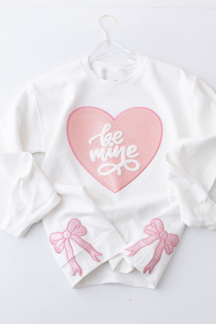 Be Mine Pullover with Side Bows (ships 2-3 weeks)