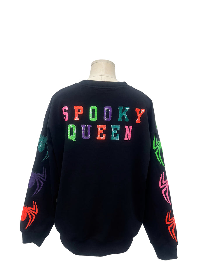 SPOOKY QUEEN WEB PULLOVER (PREORDER)