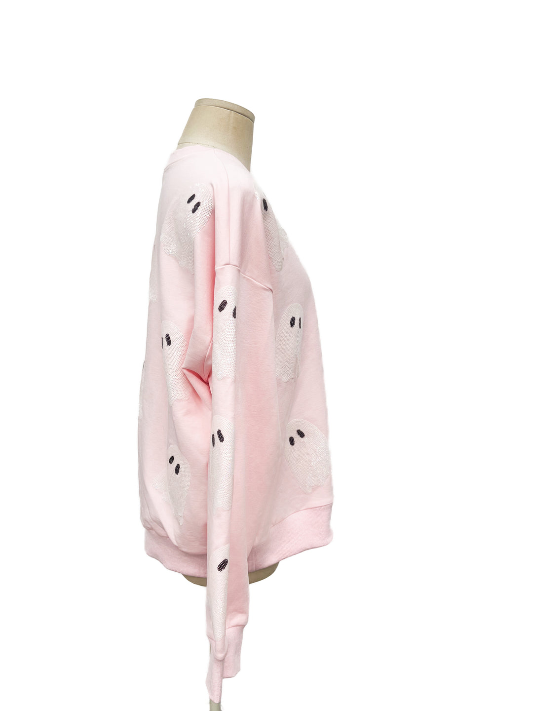 IRIDESCENT GIRLY GHOST PINK PULLOVER (PREORDER)