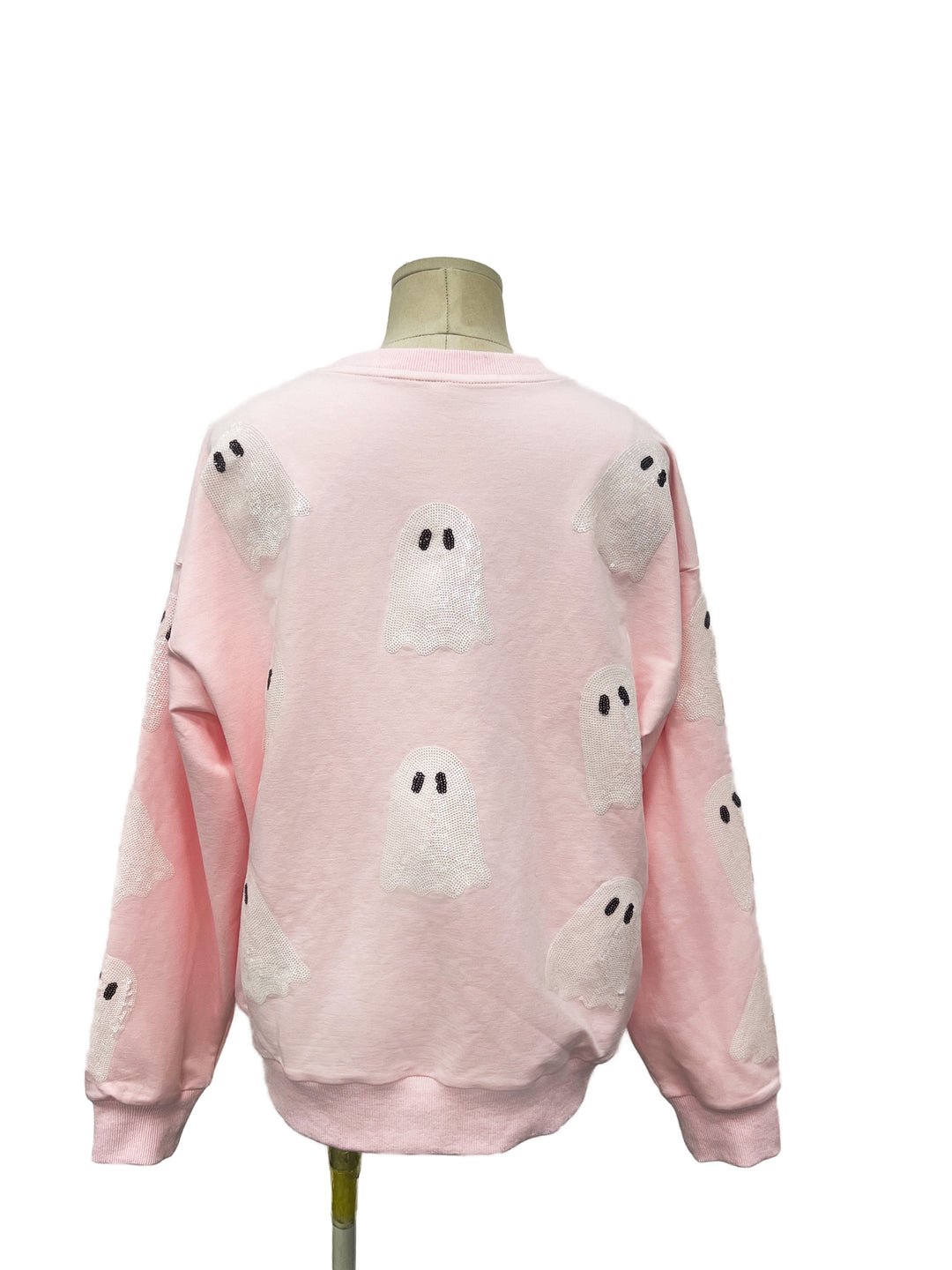 IRIDESCENT GIRLY GHOST PINK PULLOVER (PREORDER)