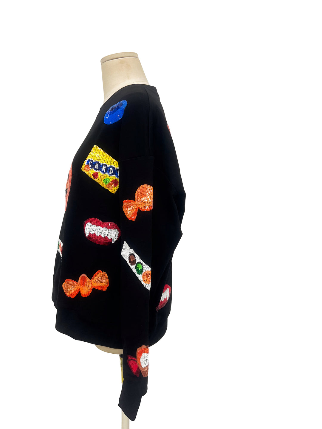 CANDY QUEEN BLACK PULLOVER (PREORDER)