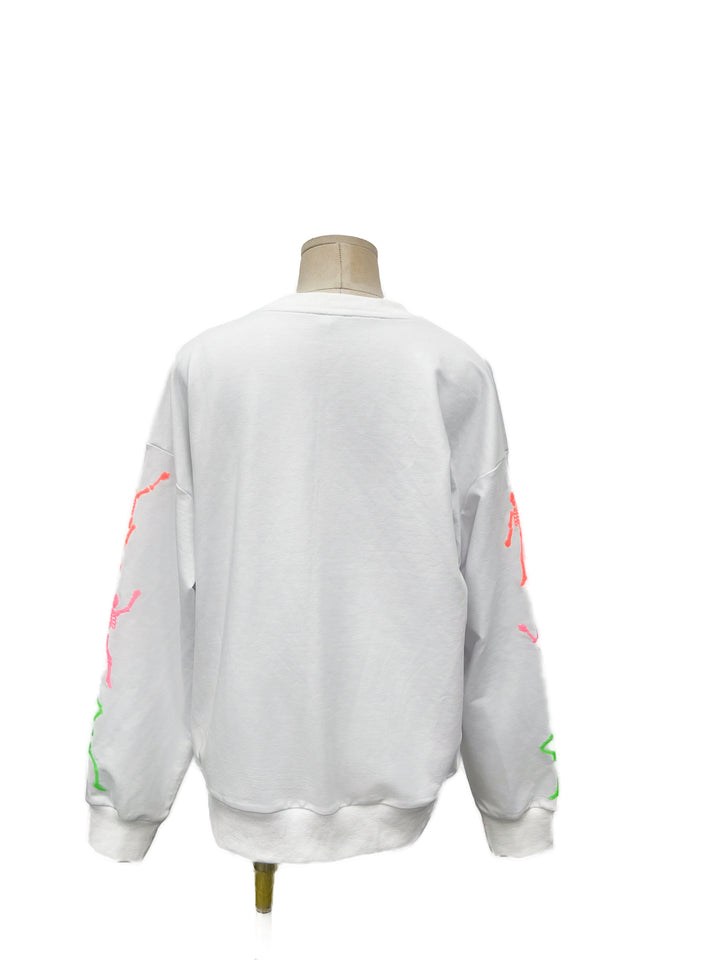 DANCING NEON SKELLY PULLOVER (PREORDER)