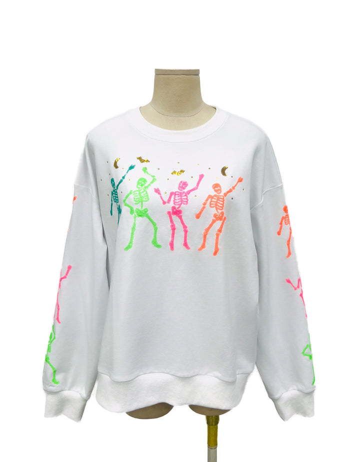DANCING NEON SKELLY PULLOVER (PREORDER)