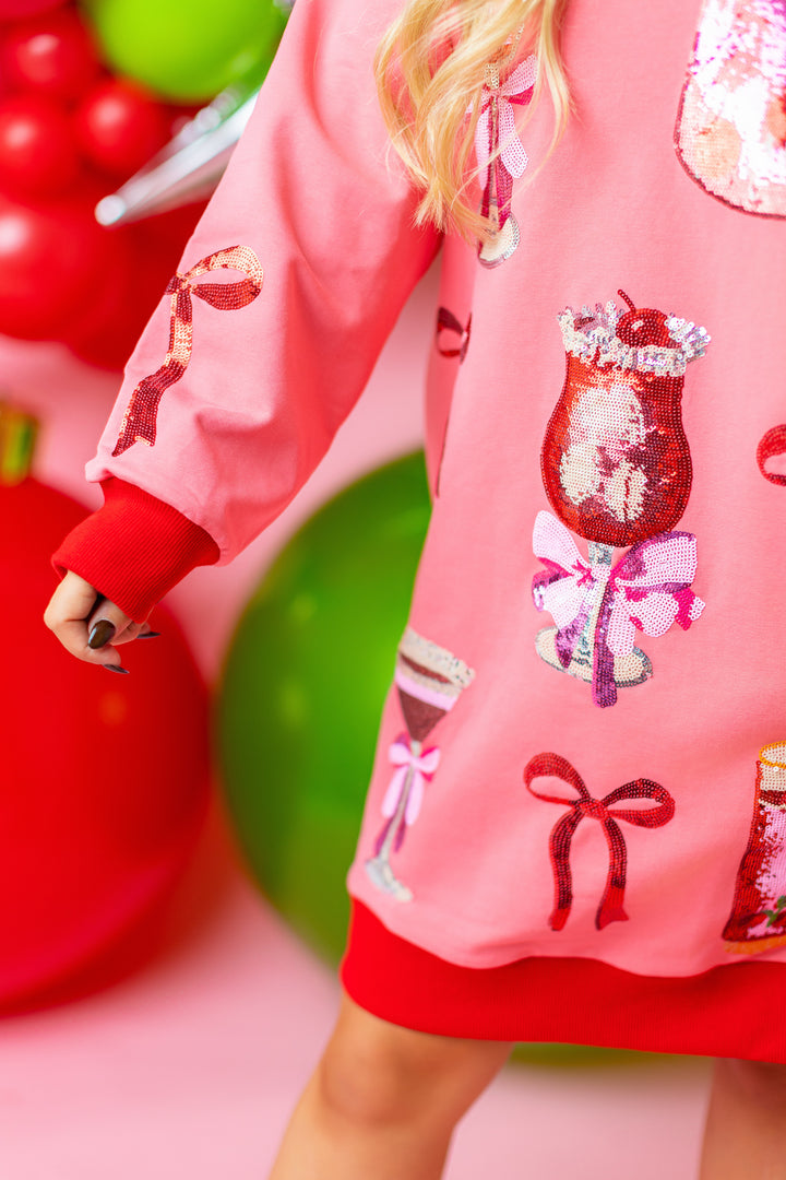 Merry-TINI Holiday Drink Dress (PREORDER)