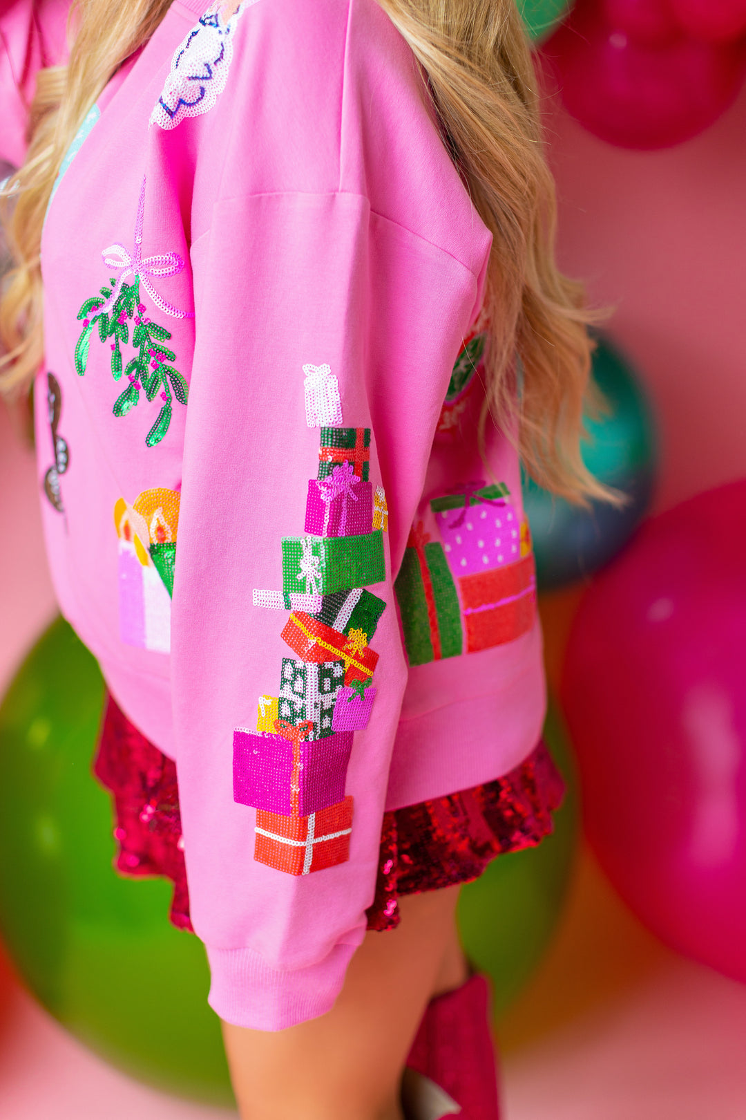 Fa La La Fabulous PINK PULLOVER (PREORDER)