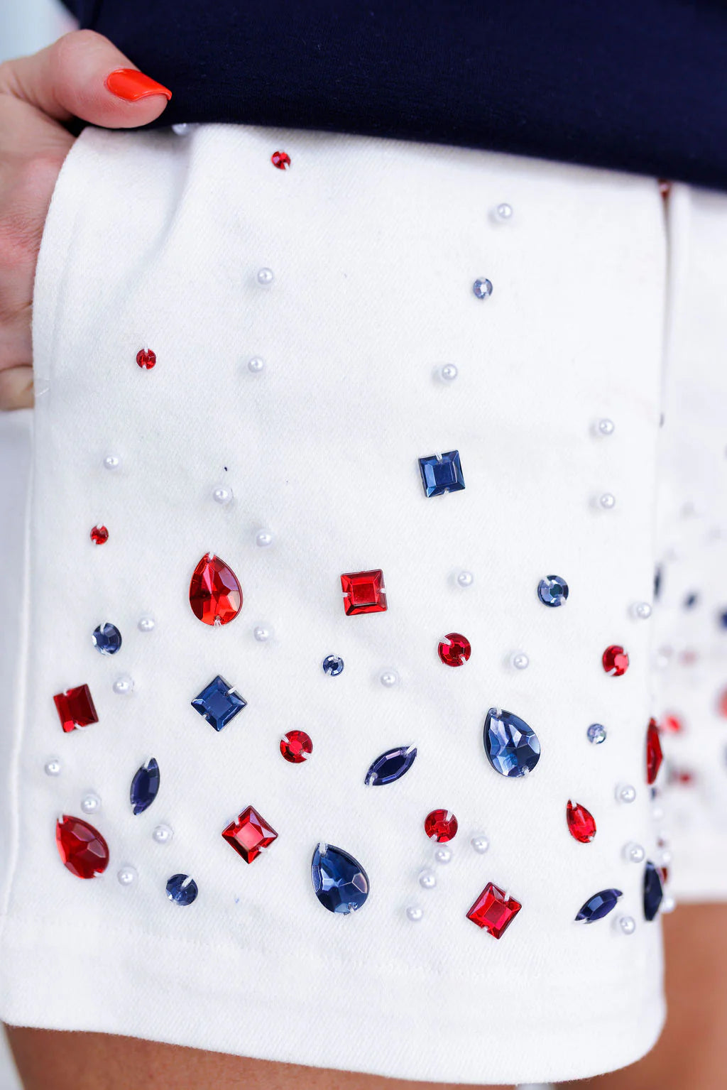 BRIANNA CANNON GEMSTONE SHORTS (Ships 2 weeks)