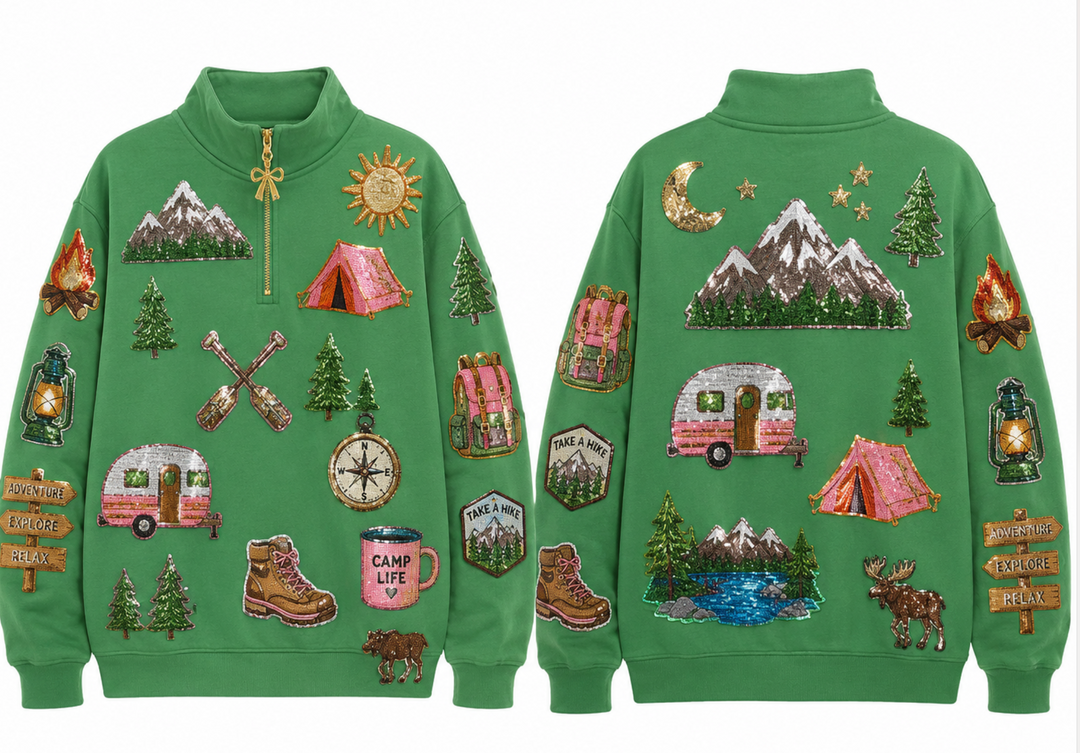CAMPING BABE PULLOVER (PREORDER)